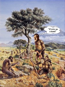 Monkey, primate, ape, caveman, prehistoric Adolf Hitler.